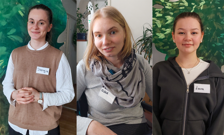 Junge Frauen machen Politik