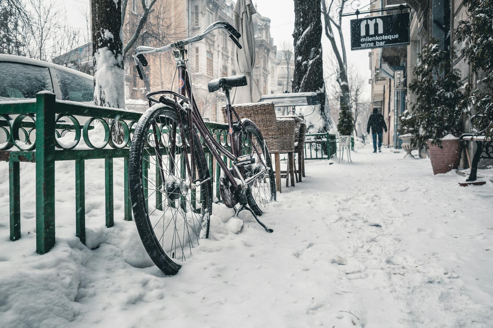 Sicher durch den Winter radeln
