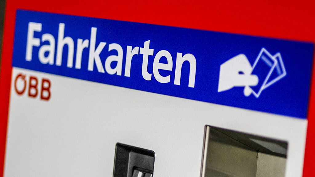 Ticketautomat, Bahnhof, Österreich, Wien, Verkehr,